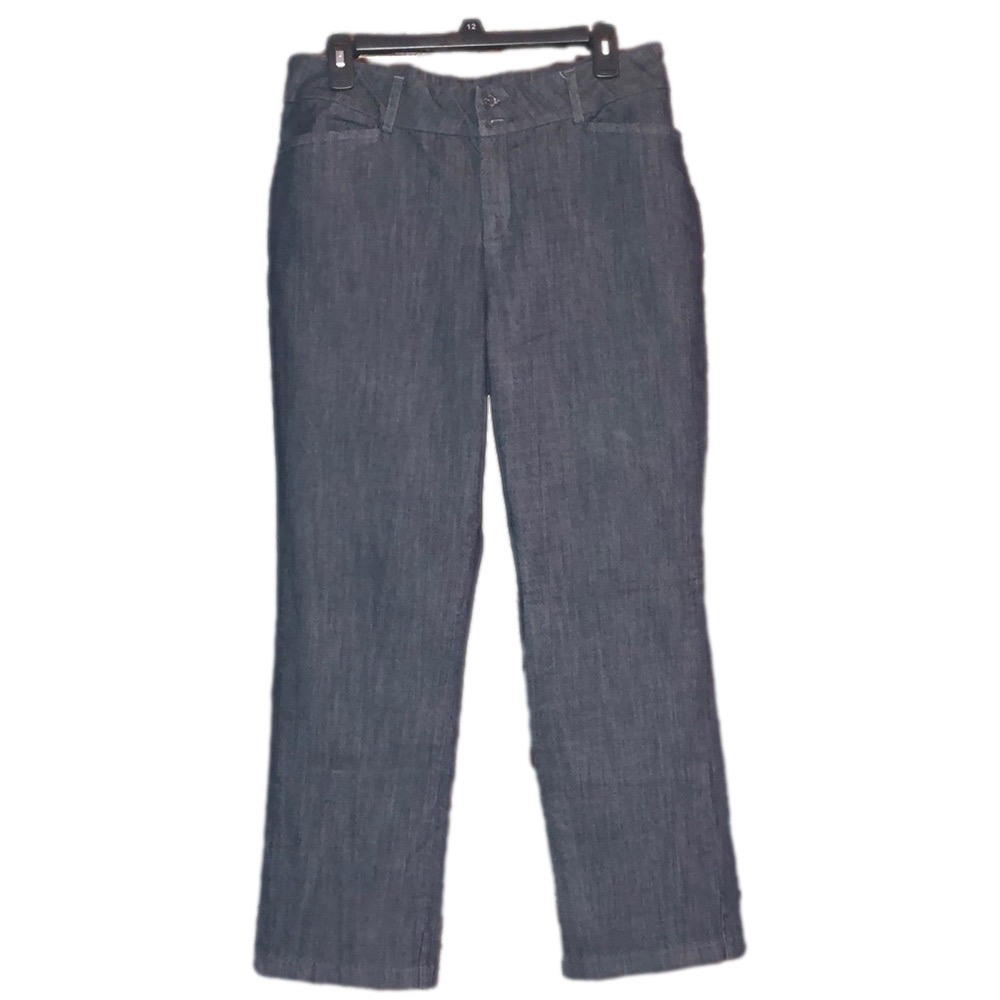 Lee women’s dark denim dress jean.